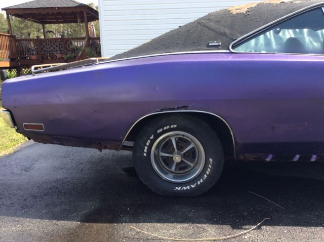1970 Purple Dodge Charger Coupe