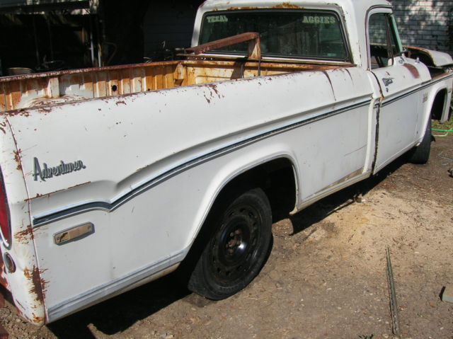 1970 White Dodge Other Pickups Standard Cab Pickup