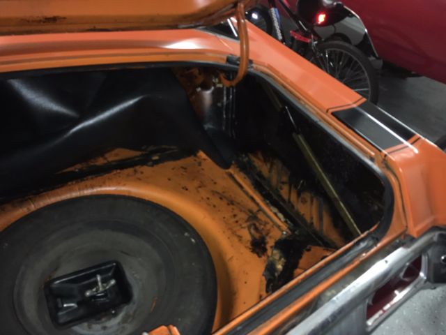 1970 Orange Dodge Dart Coupe