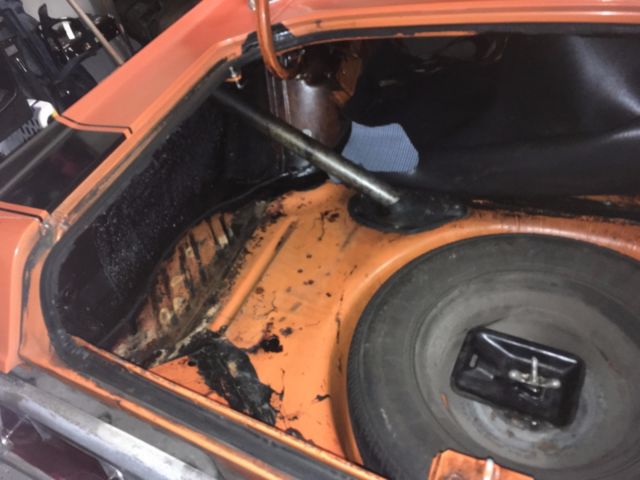 1970 Orange Dodge Dart Coupe