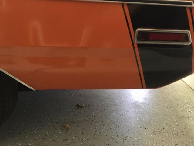 1970 Orange Dodge Dart Coupe