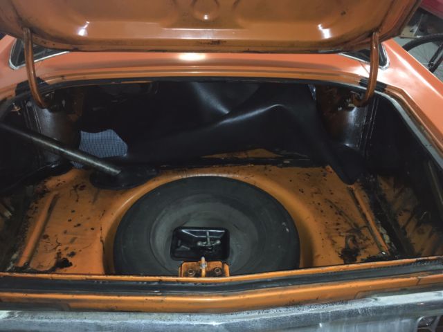 1970 Orange Dodge Dart Coupe