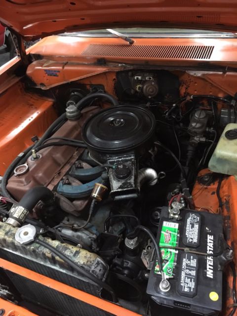 1970 Orange Dodge Dart Coupe
