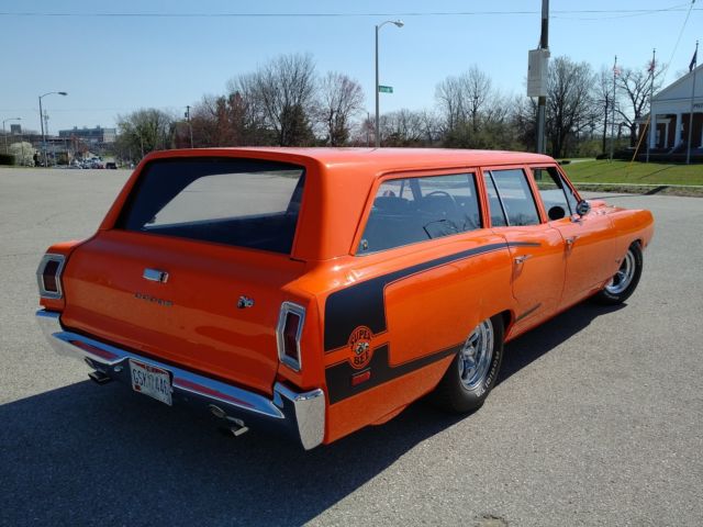 1970 Orange Dodge Coronet Wagon
