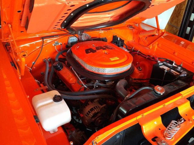 1970 Orange Dodge Coronet Wagon