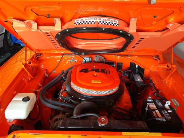 1970 Orange Dodge Coronet Wagon