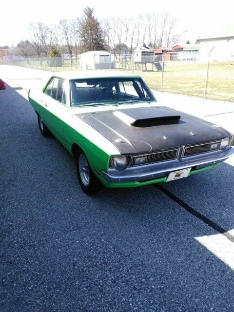 1970 Green Dodge Dart Coupe