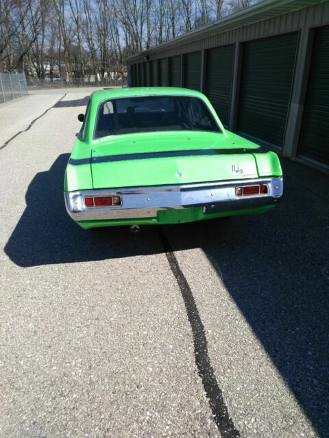 1970 Green Dodge Dart Coupe