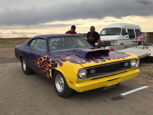 1970 Purple Plymouth Duster