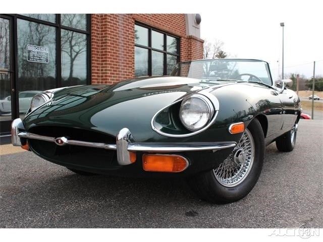 1970 Green Jaguar E-Type