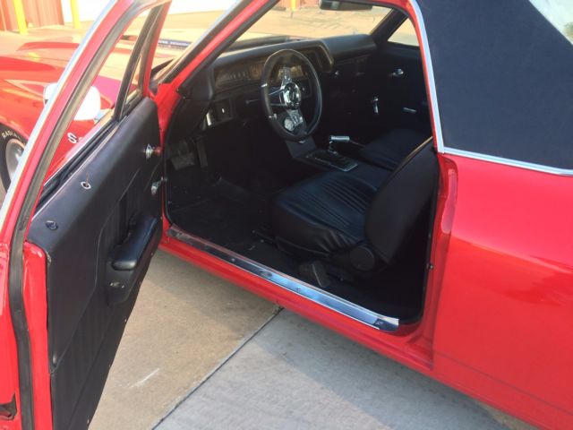 1970 Red Chevrolet El Camino Standard Cab Pickup