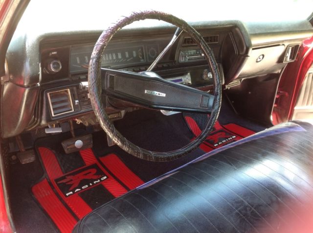 1970 Red Chevrolet El Camino Truck