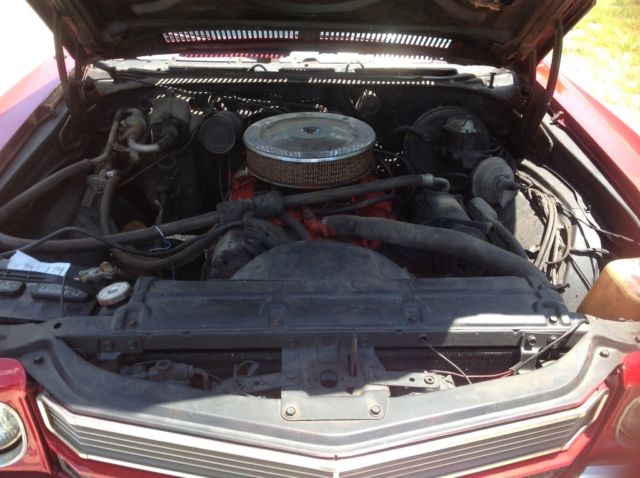 1970 Red Chevrolet El Camino Truck