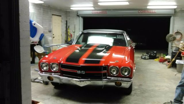 1970 Blue Chevrolet El Camino