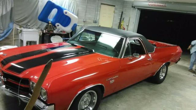 1970 Blue Chevrolet El Camino