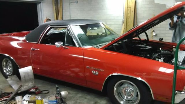 1970 Blue Chevrolet El Camino