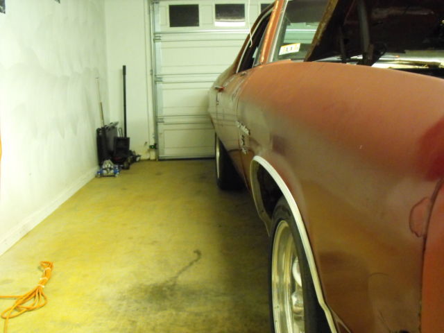 1970 Burgundy Chevrolet El Camino Standard Cab Pickup