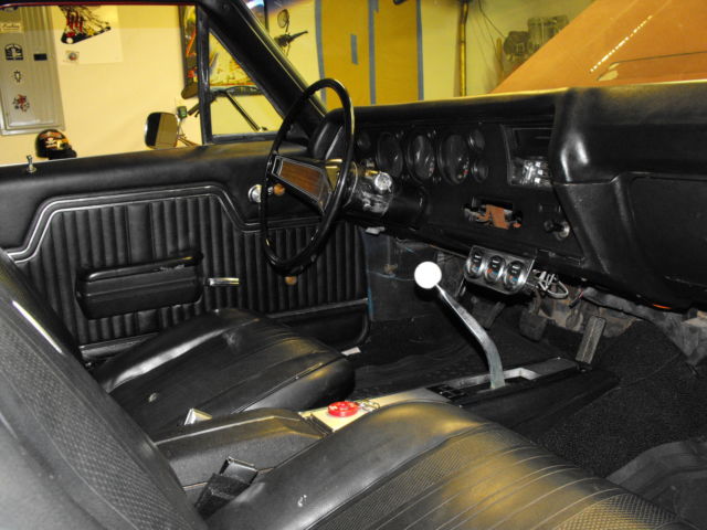 1970 Burgundy Chevrolet El Camino Standard Cab Pickup