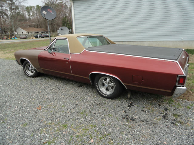 1970 Black Chevrolet El Camino El Camino