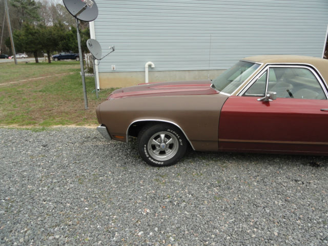 1970 Black Chevrolet El Camino El Camino