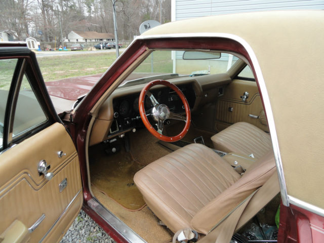 1970 Black Chevrolet El Camino El Camino