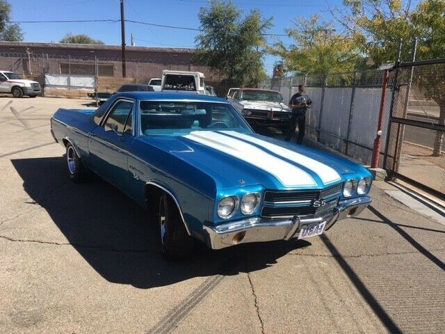 1970 Blue Chevrolet El Camino