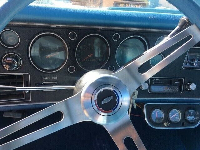 1970 Blue Chevrolet El Camino