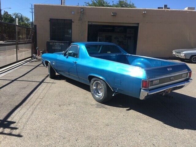 1970 Blue Chevrolet El Camino