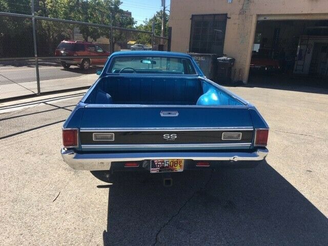 1970 Blue Chevrolet El Camino