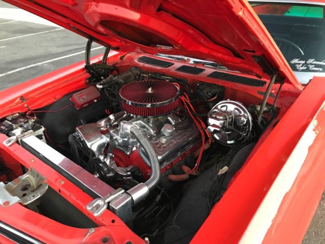 1970 Orange Chevrolet El Camino Crew Cab Pickup