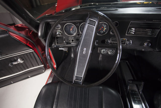 1970 cranberry red Chevrolet El Camino