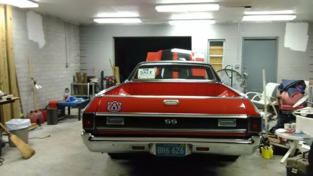 1970 Blue Chevrolet El Camino