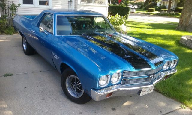 1970 Blue Chevrolet Chevelle