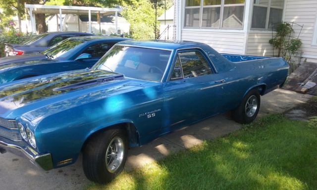 1970 Blue Chevrolet Chevelle