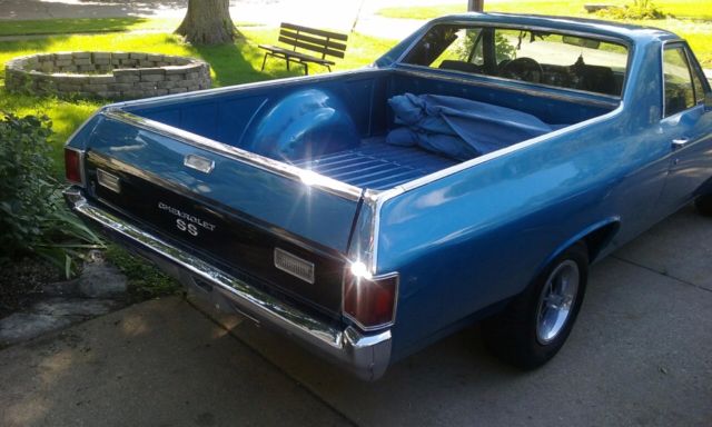 1970 Blue Chevrolet Chevelle