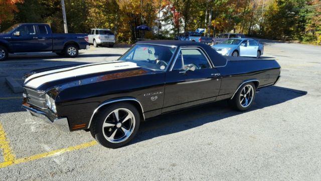 1970 Black Chevrolet El Camino