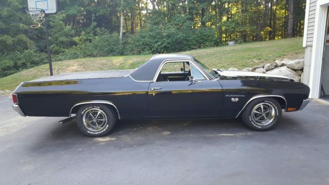 1970 Black Chevrolet El Camino