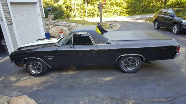 1970 Black Chevrolet El Camino