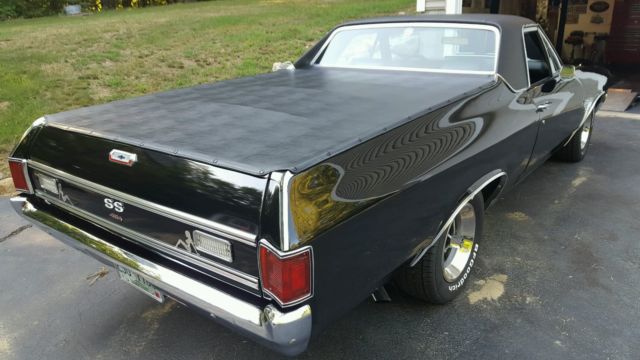 1970 Black Chevrolet El Camino