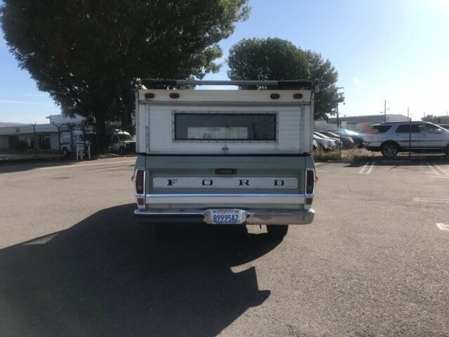 1970 Green Ford F-100 Standard Cab Pickup