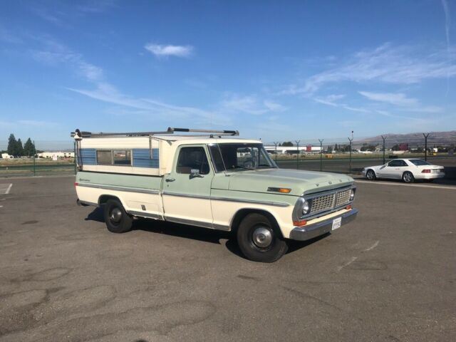 1970 Green Ford F-100 Standard Cab Pickup
