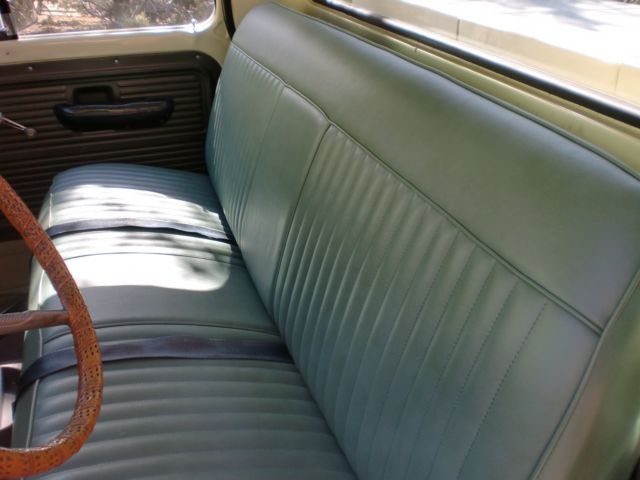 1970 Lime Green Ford F-100 Standard Cab Pickup