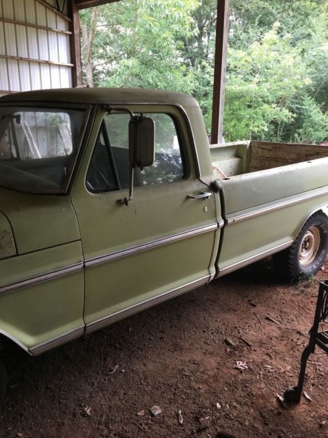 1970 Green Ford F-100