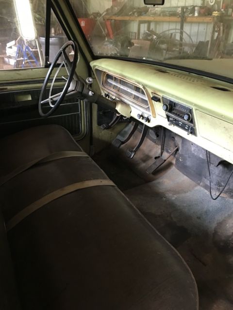 1970 Green Ford F-100