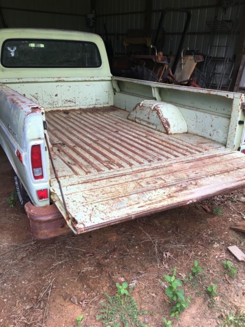 1970 Green Ford F-100