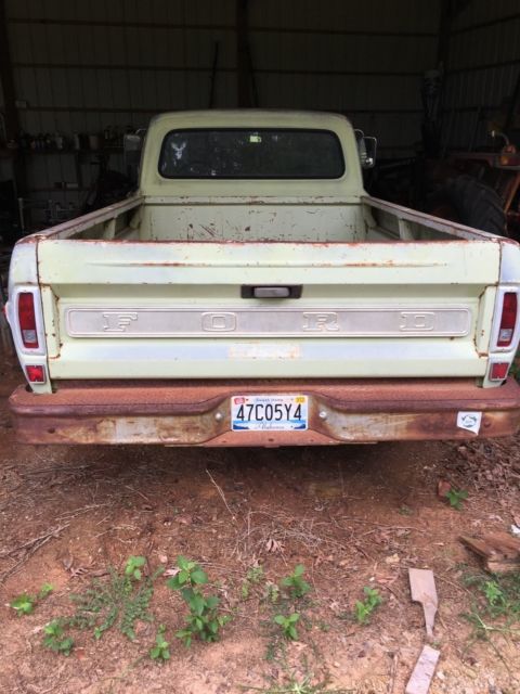 1970 Green Ford F-100