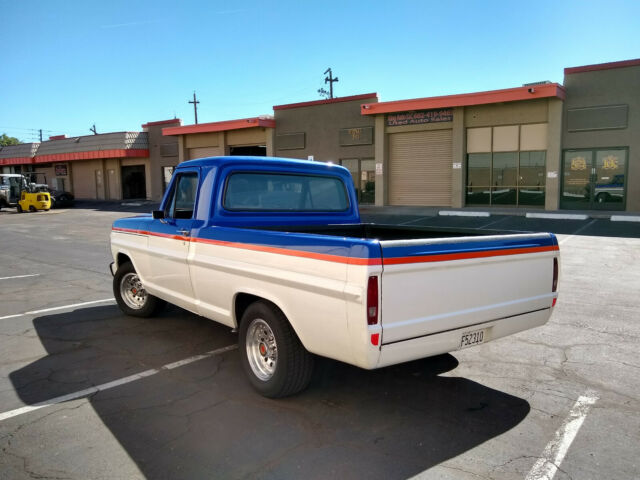 1970 Blue/White Ford F-100 Standard Cab Short Bed Pickup