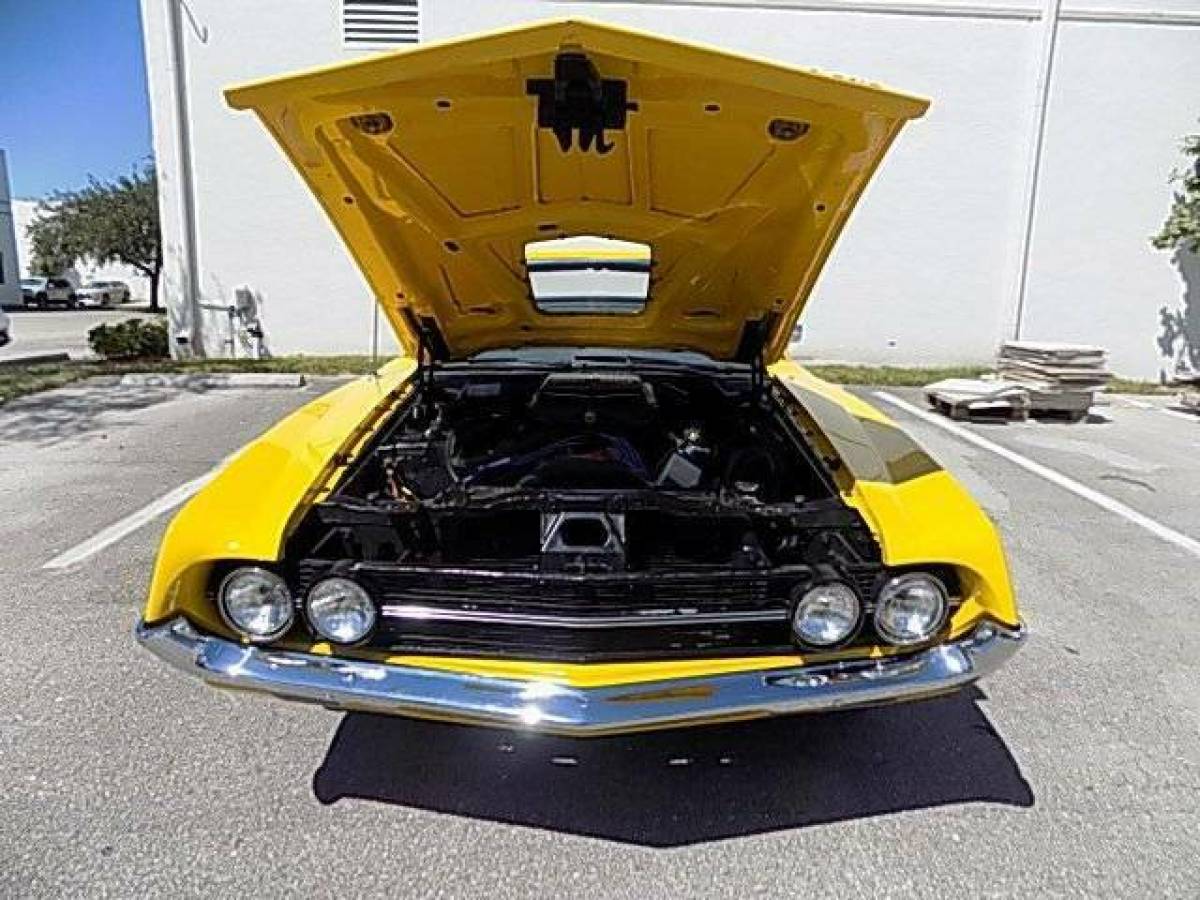 1970 Yellow Ford Falcon Coupe