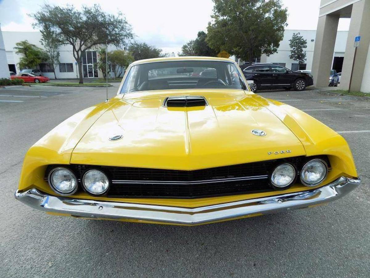 1970 Yellow Ford Falcon Coupe