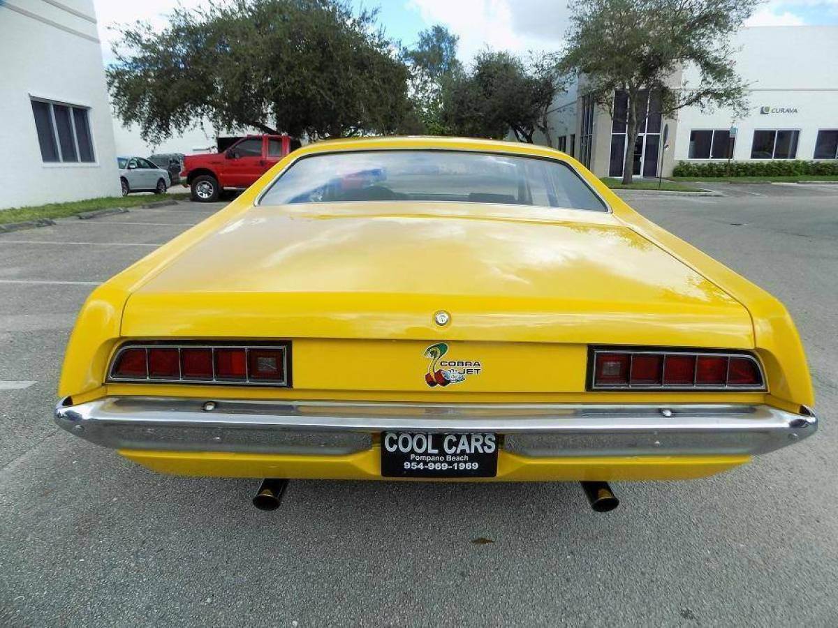 1970 Yellow Ford Falcon Coupe